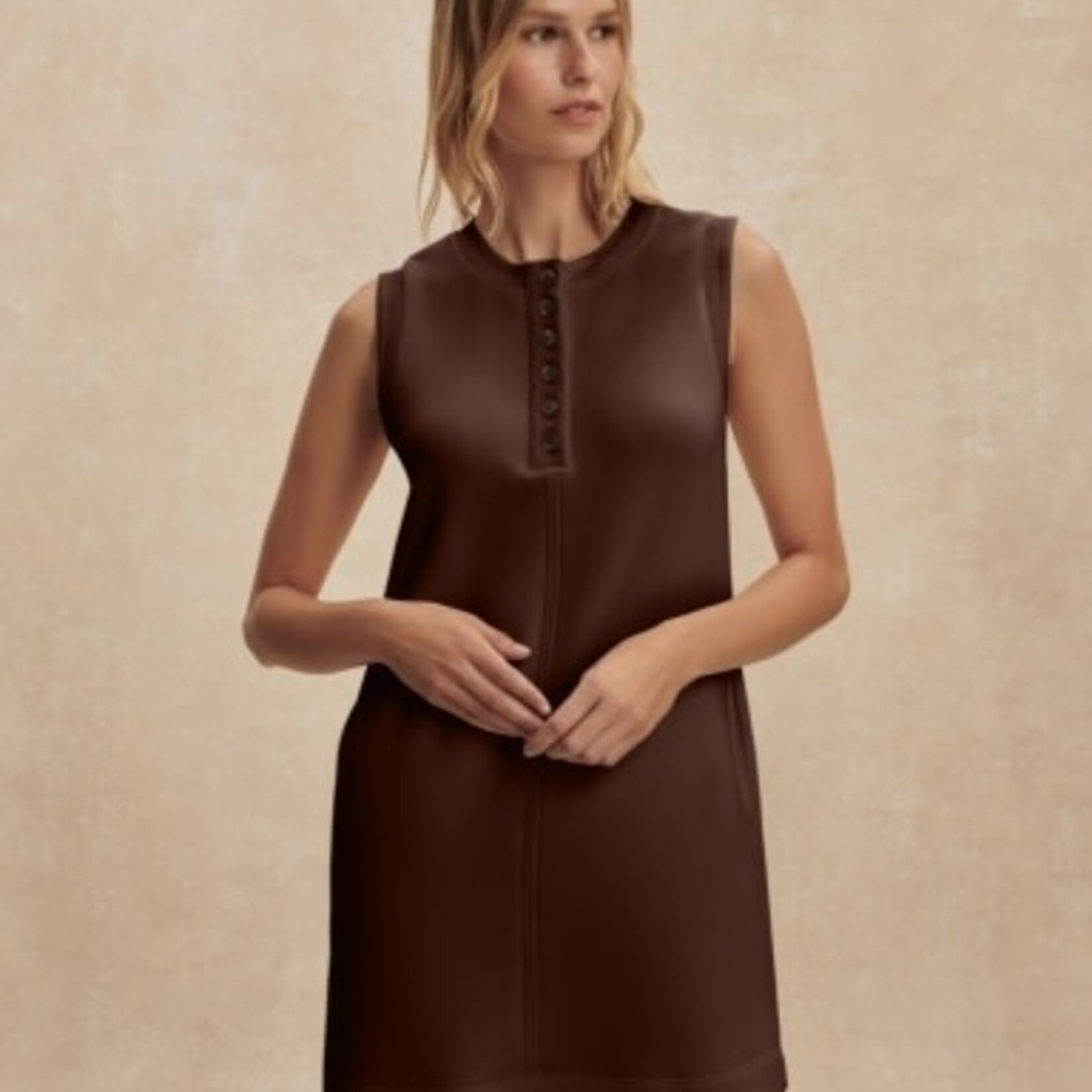 VARLEY ELBA TANK MINI DRESS