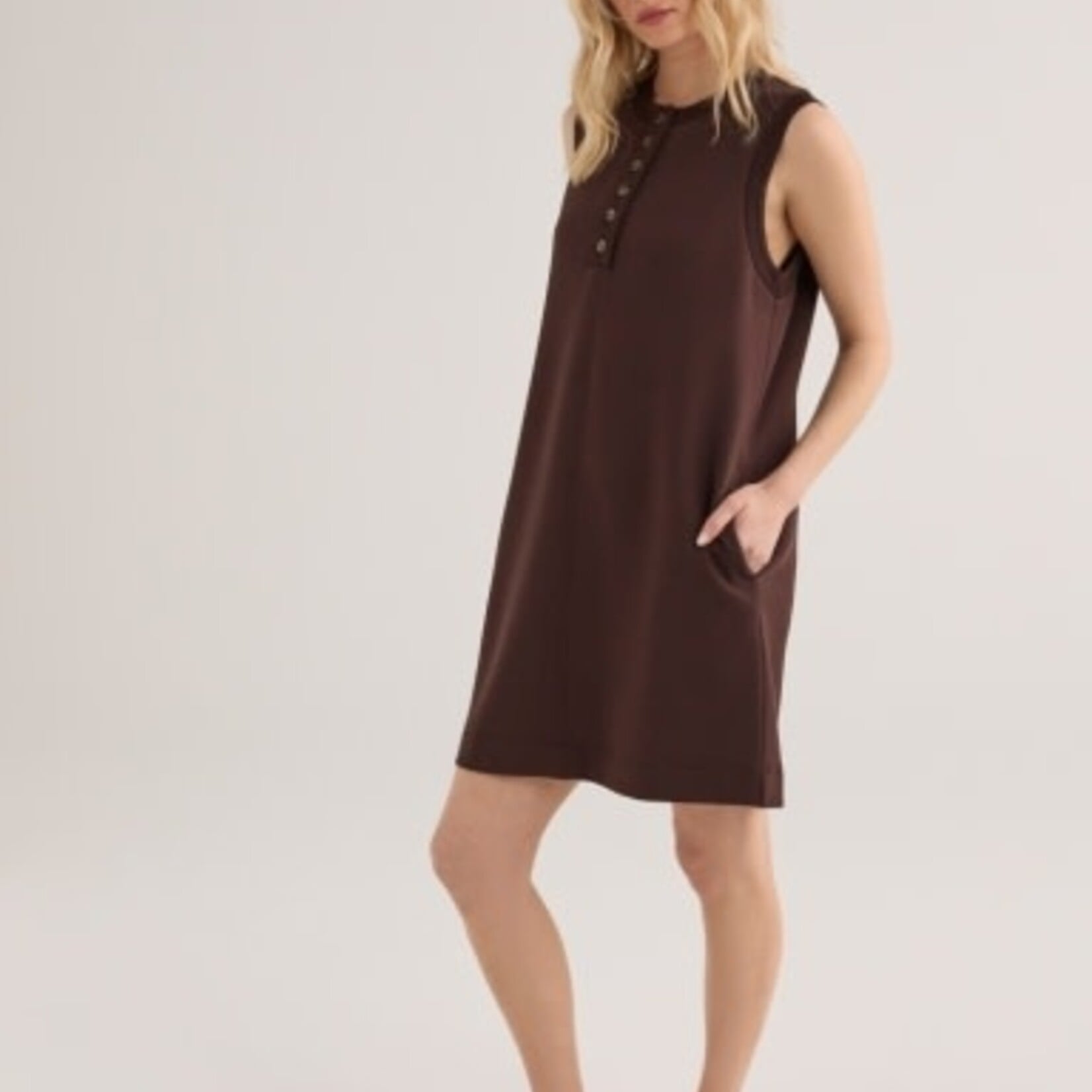 VARLEY ELBA TANK MINI DRESS