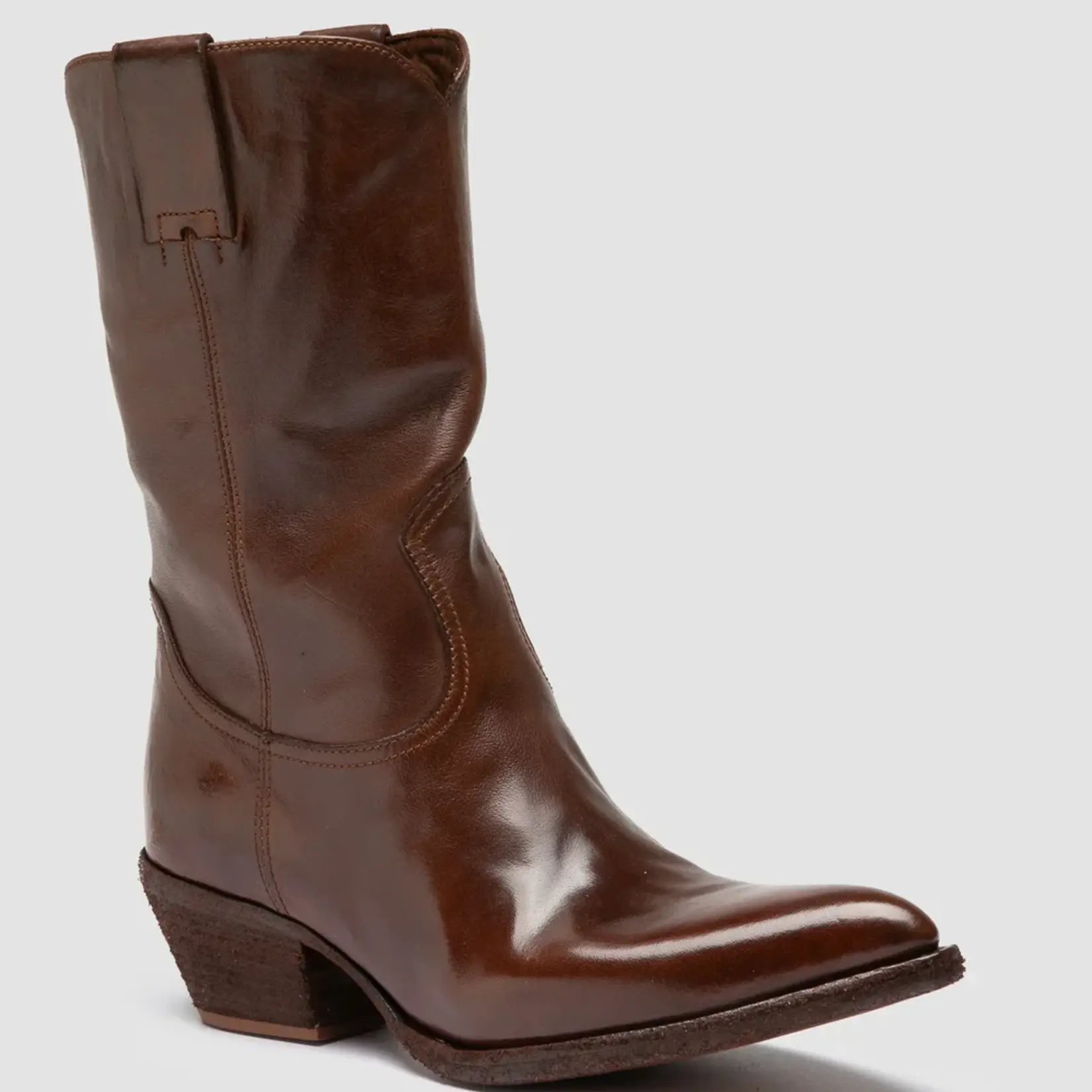 OFFICINE CREATIVE WANDAL 104  LEATHER ZIP BOOT