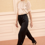 ULLA JOHNSON CAMILE SILK CINCHED PANT
