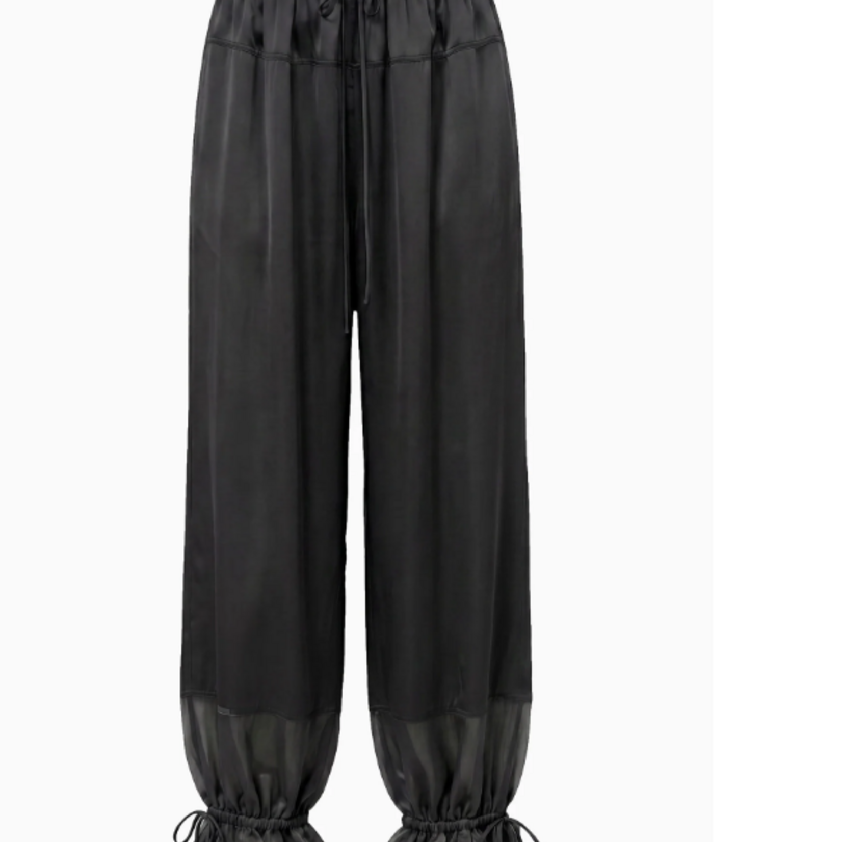 ULLA JOHNSON CAMILE SILK CINCHED PANT