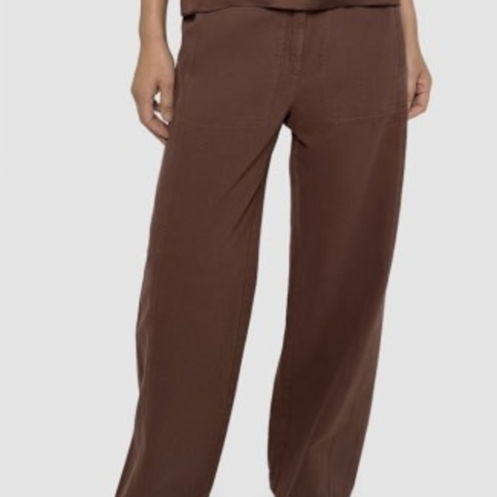 EILEEN FISHER COTTON WIDE LEG PANT