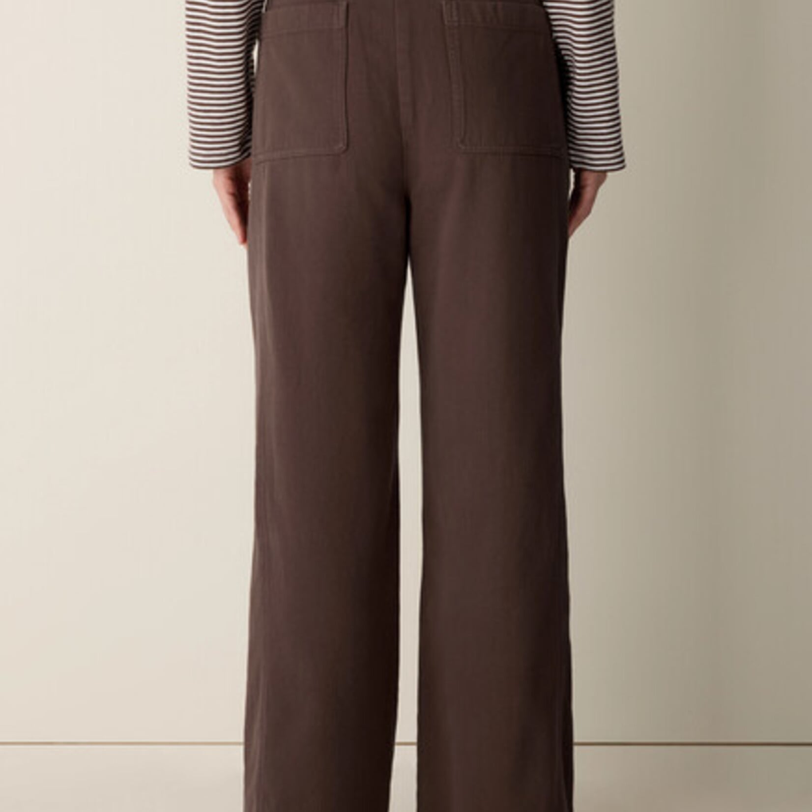 EILEEN FISHER COTTON WIDE LEG PANT