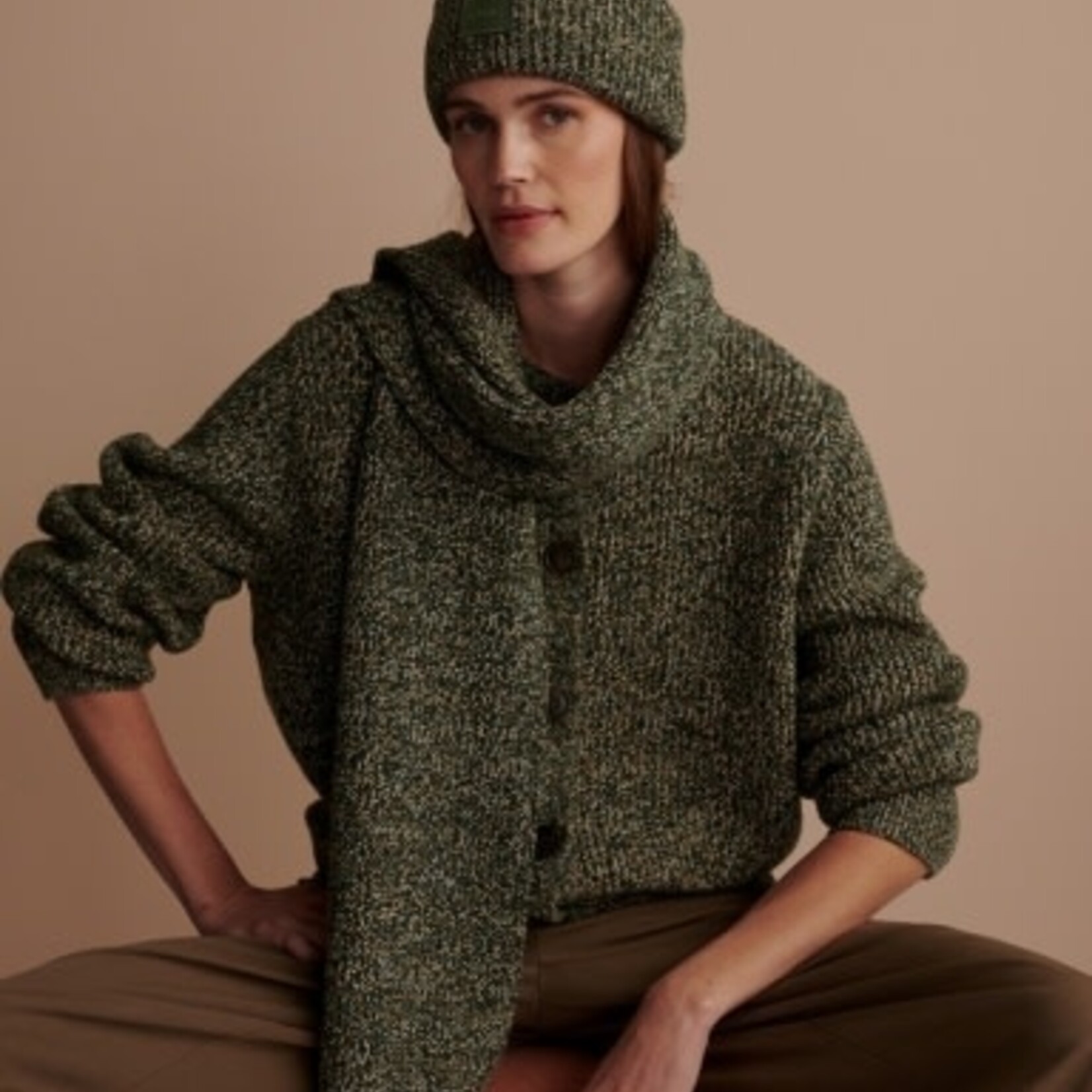 VARLEY PATRICIA RIB CARDIGAN