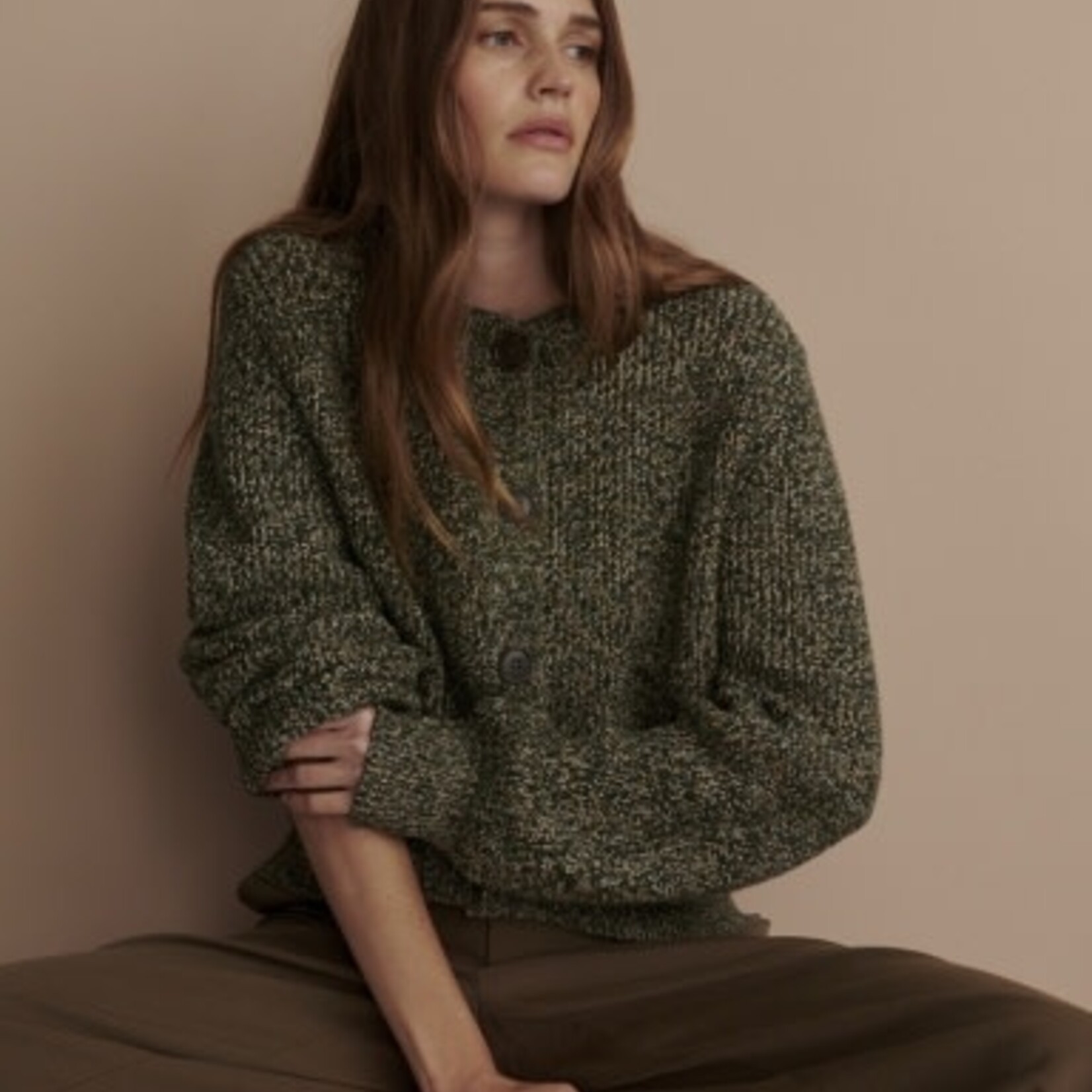 VARLEY PATRICIA RIB CARDIGAN