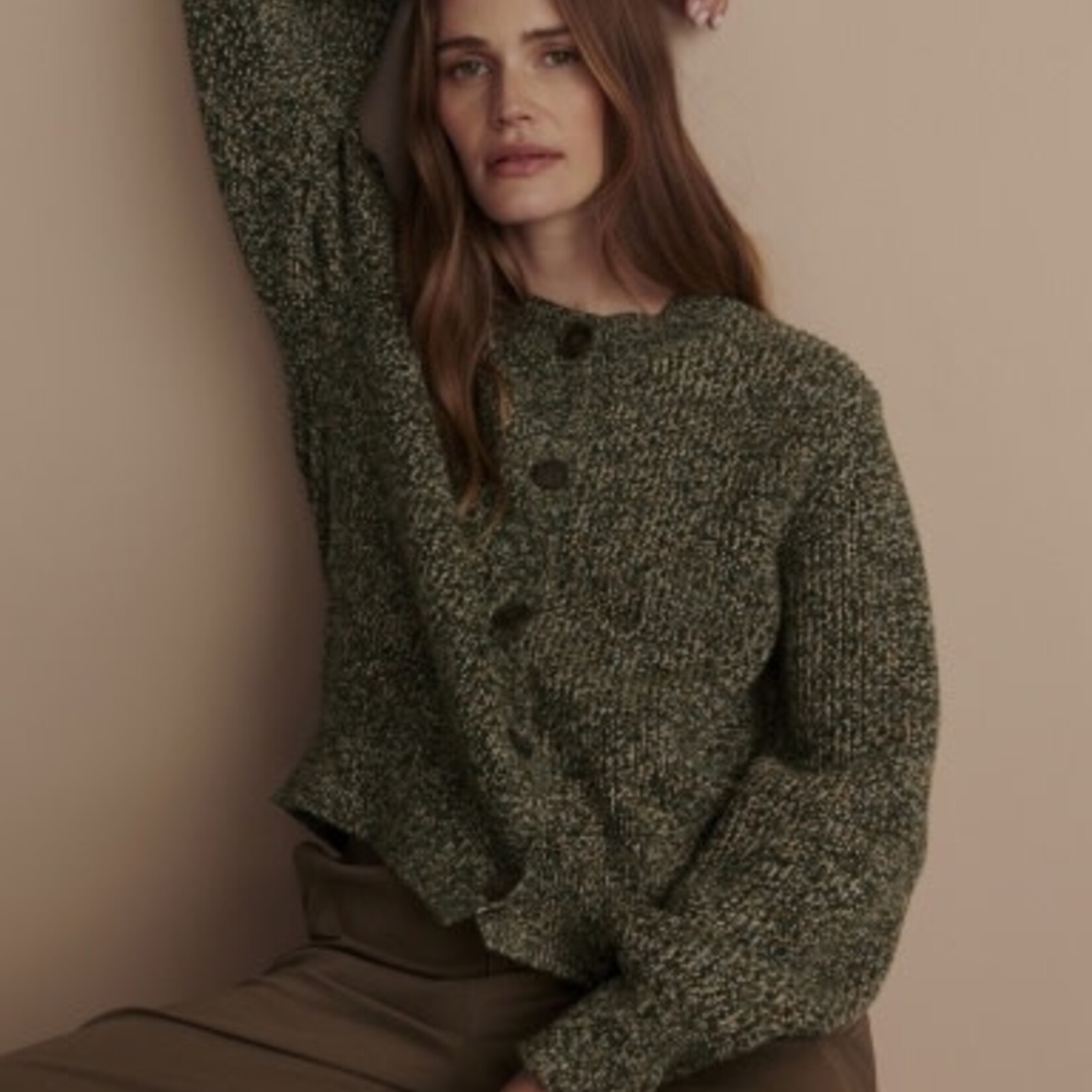 VARLEY PATRICIA RIB CARDIGAN