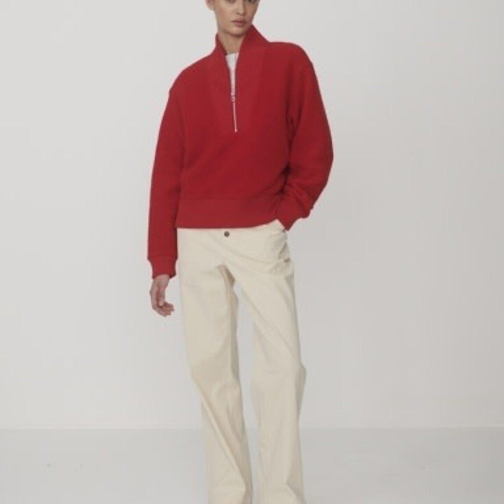 VARLEY MUMFORD HALF ZIP FLEECE