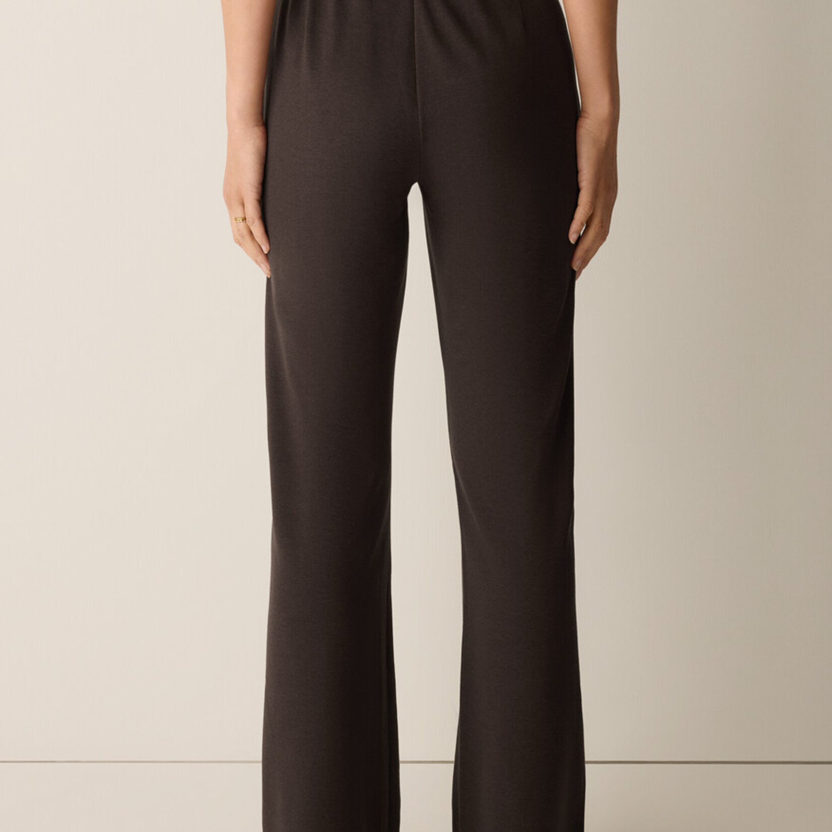 EILEEN FISHER COZY BRUSHED TERRY HUG KICK PANT