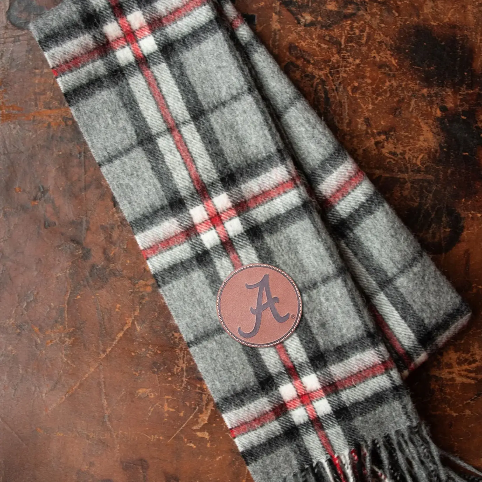 COLLEGIATE KNITWEAR UNIVERSITY OF ALABAMA LAMBSWOOL SCARF