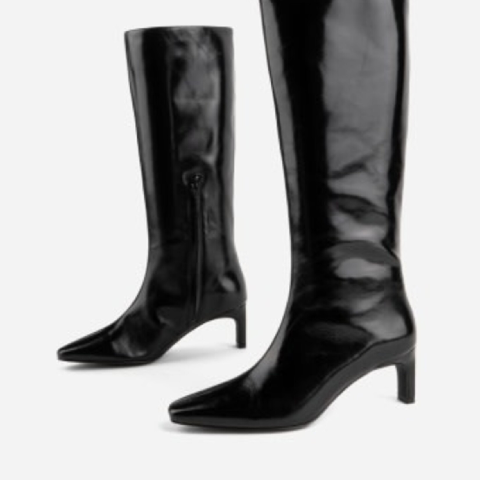 INTENTIONALLY BLANK SEVILLE LEATHER KNEE HIGH BOOT