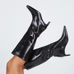INTENTIONALLY BLANK SEVILLE LEATHER KNEE HIGH BOOT