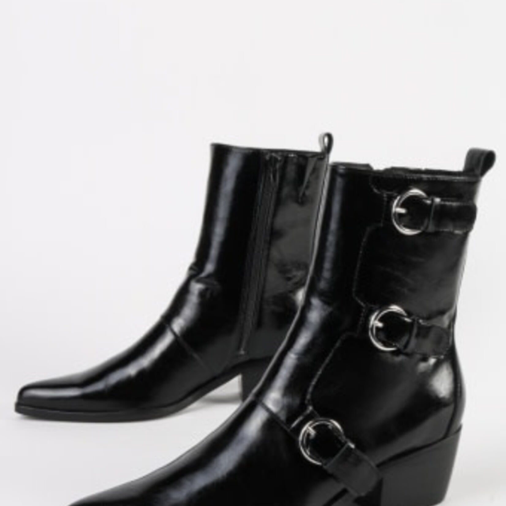 INTENTIONALLY BLANK LINDSTROM BUCKLE STRAP MID CALF BOOT