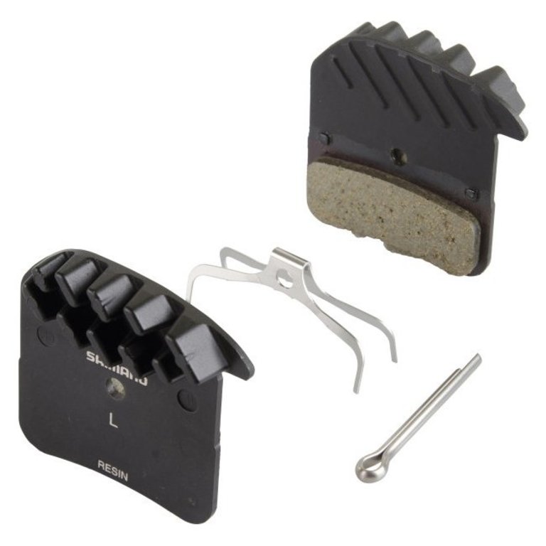 shimano finned brake pads