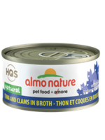 Almo Nature© HQS Natural Tuna and Clams in Broth 70g