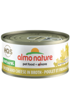 Almo Nature© HQS Natural Chicken and Cheese in Broth 70g