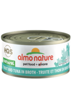 Almo Nature© HQS Natural Trout & Tuna in Broth 70g