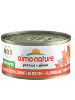 Almo Nature© HQS Natural Salmon with Carrots in Broth 70g