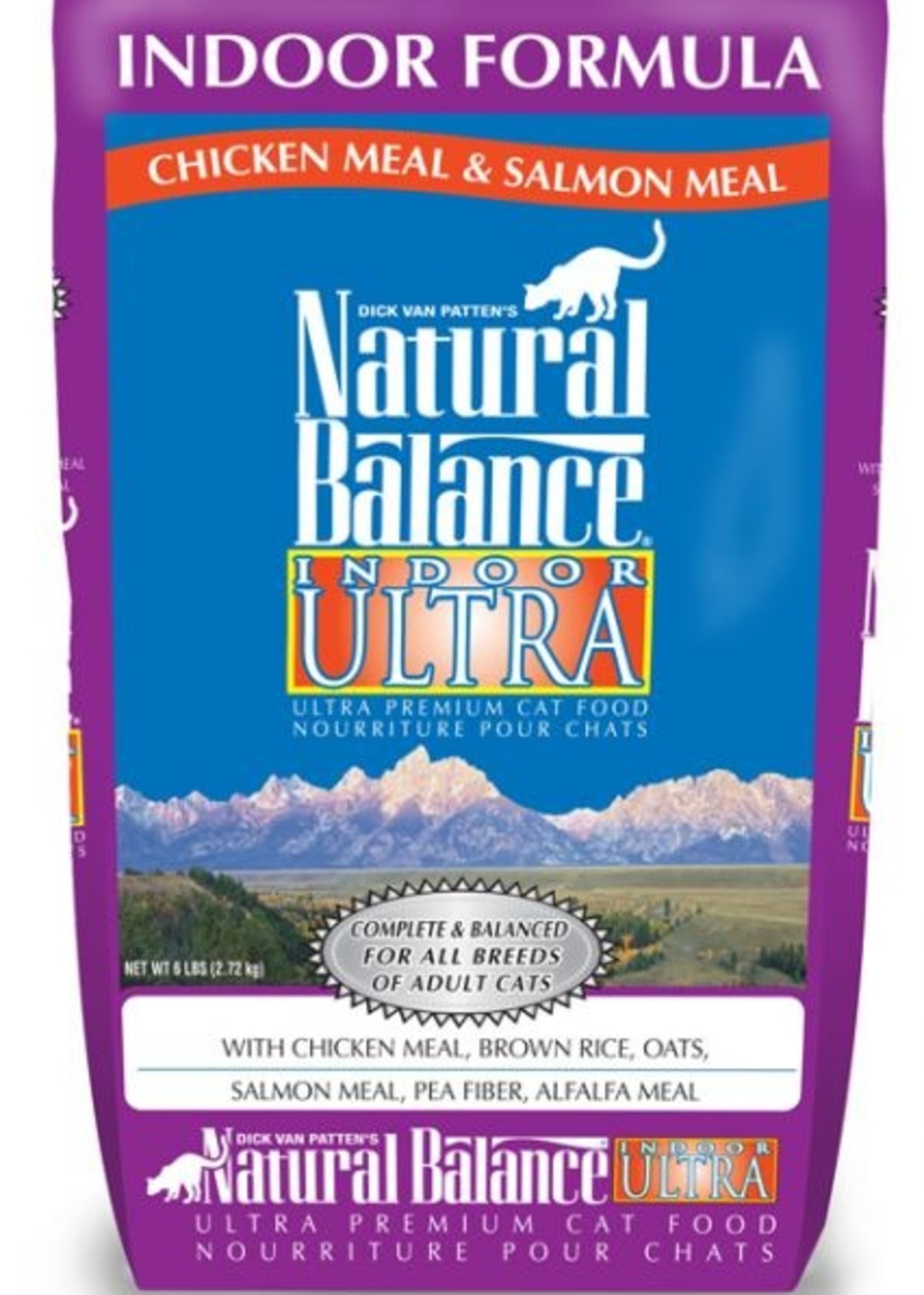 Natural Balance® NATURAL BALANCE INDOOR ULTRA CHICKEN & SALMON MEAL FORMULA 6lbs