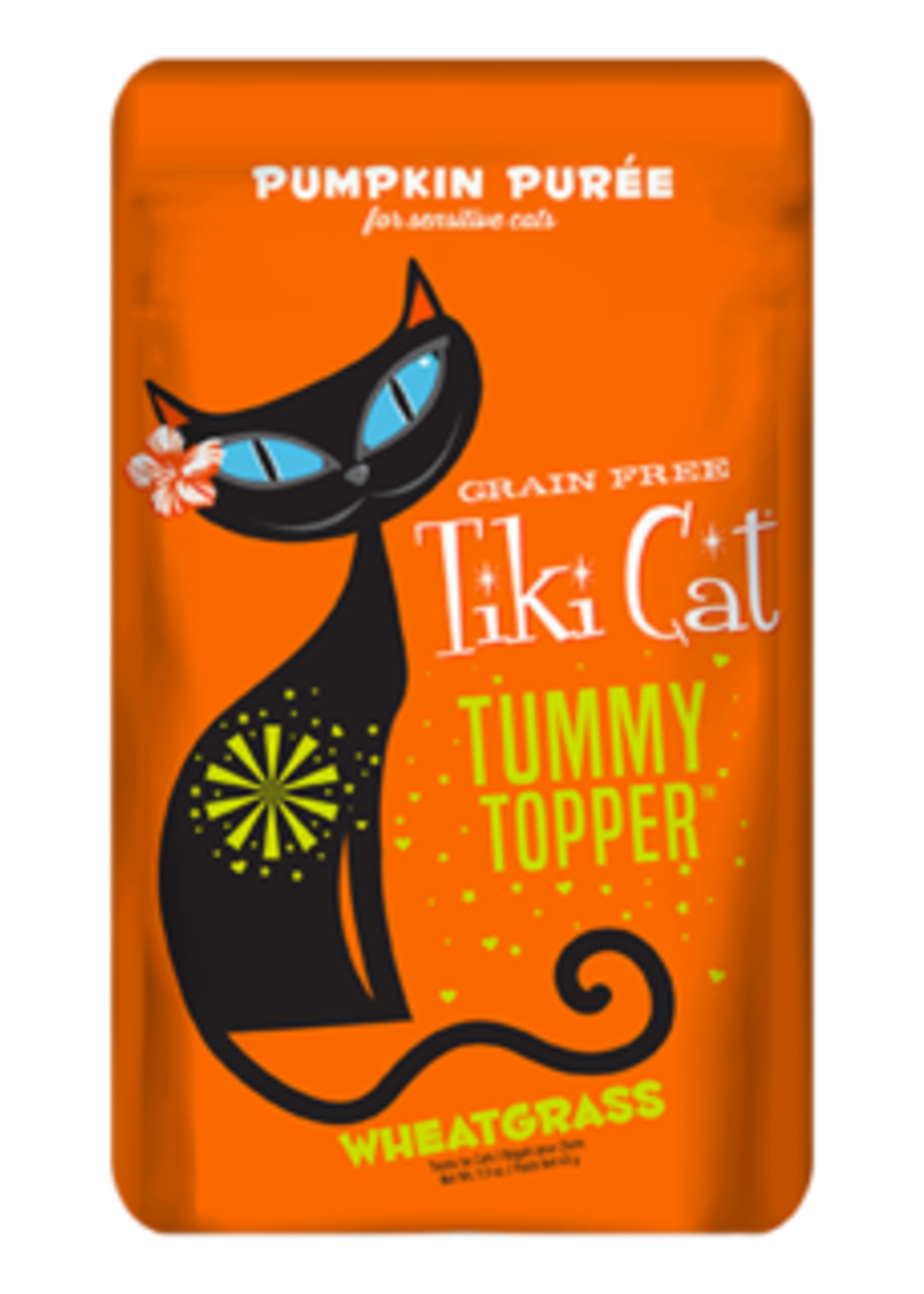 Tiki Cat® TIKI CAT TUMMY TOPPER GRAIN FREE PUMPKIN AND WHEATGRASS