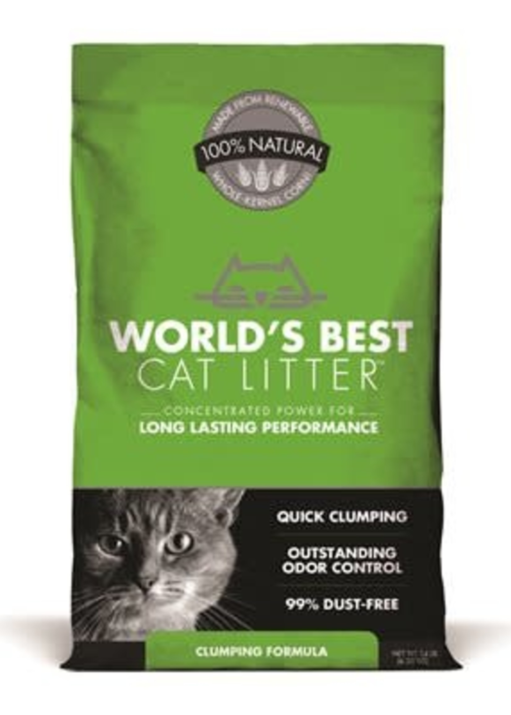 World's Best Cat Litter™ WORLD'S BEST LITTER ORIGINAL CLUMPING FORMULA 14LBS