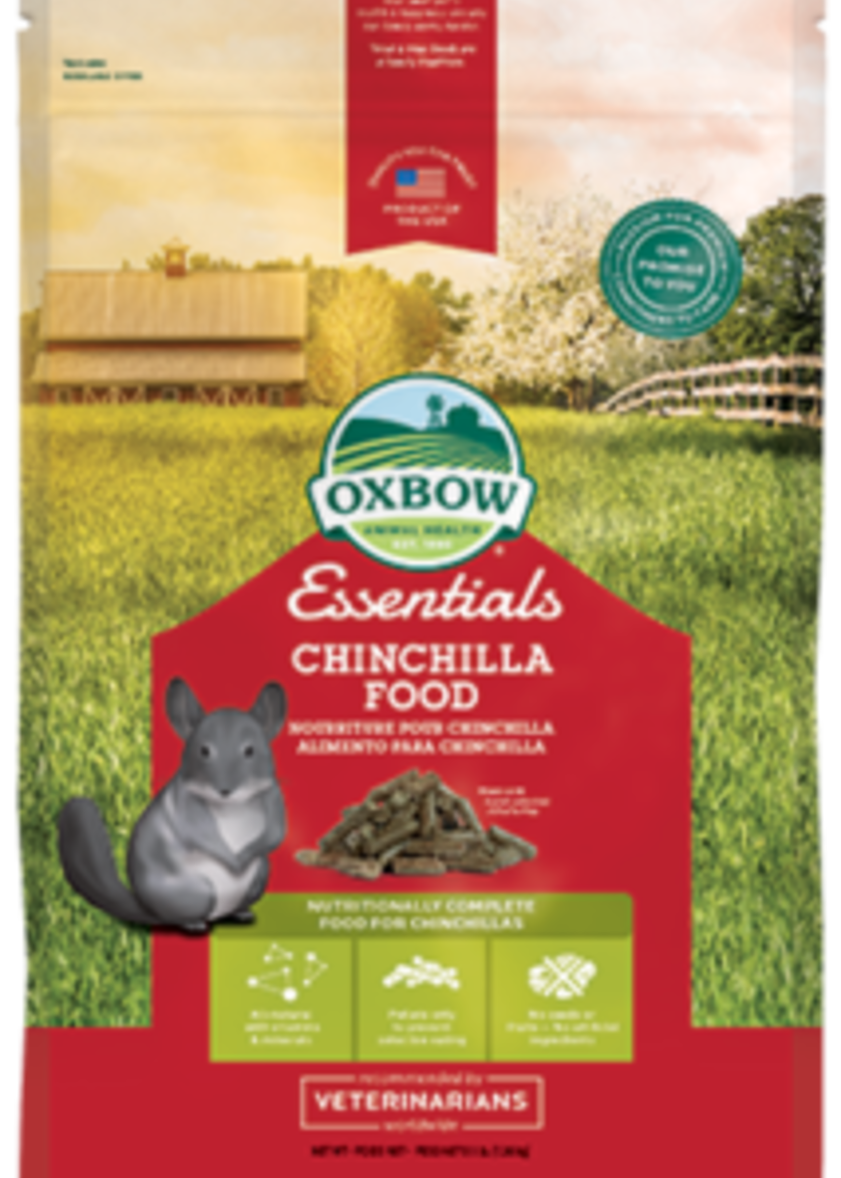 Oxbow Animal Health™ Oxbow Essentials Chinchilla Food 25lbs