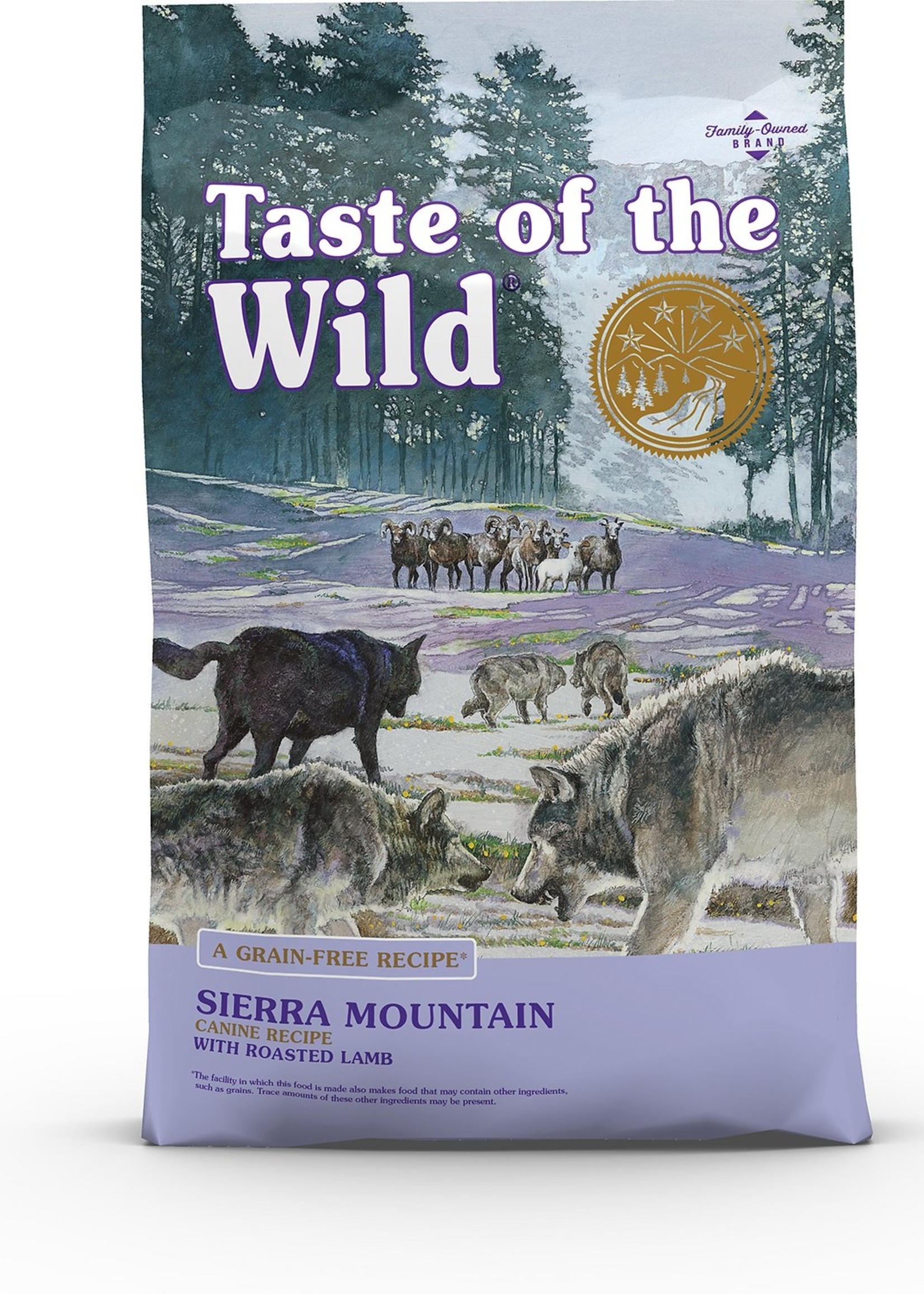 Taste of the Wild® Taste of the Wild® Sierra Mountain GF Recipe with Roasted Lamb 28lbs