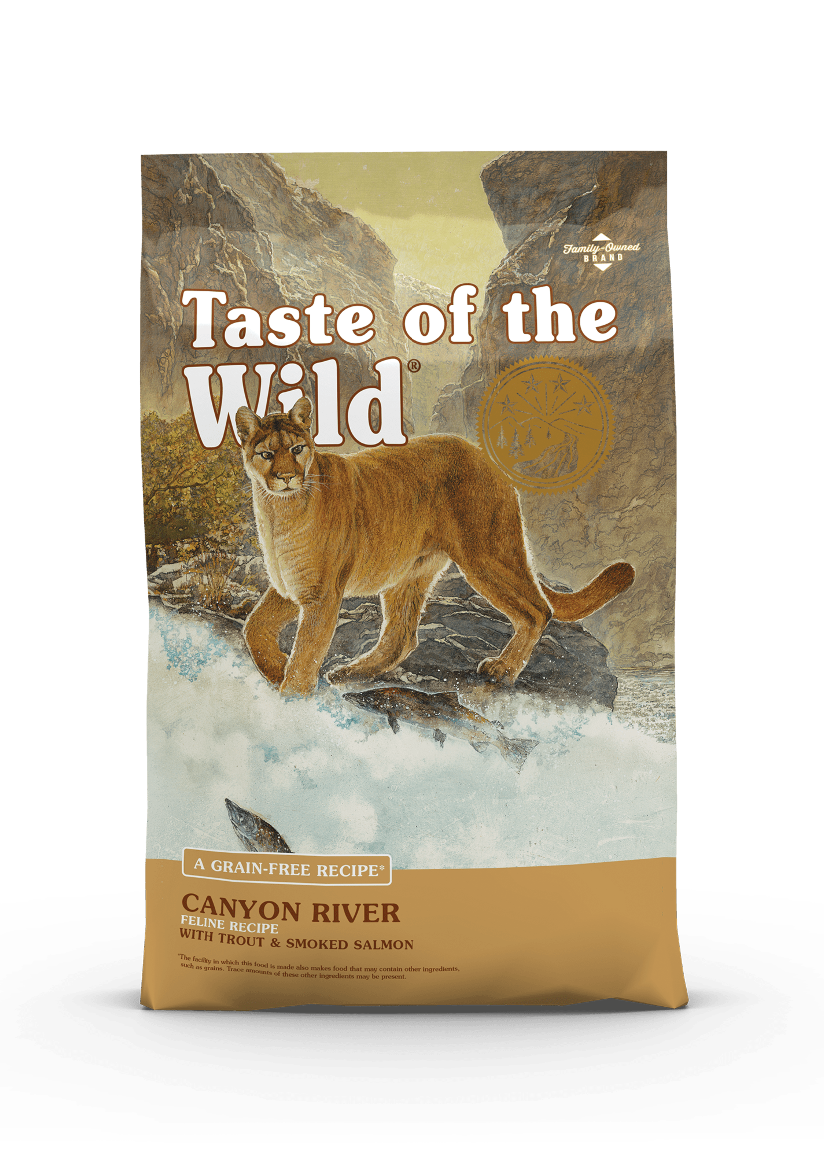 Taste of the Wild® TASTE OF THE WILD GRAIN FREE CANYON RIVER RECIPE w/TROUT & SMOKED SALMON 14lbs