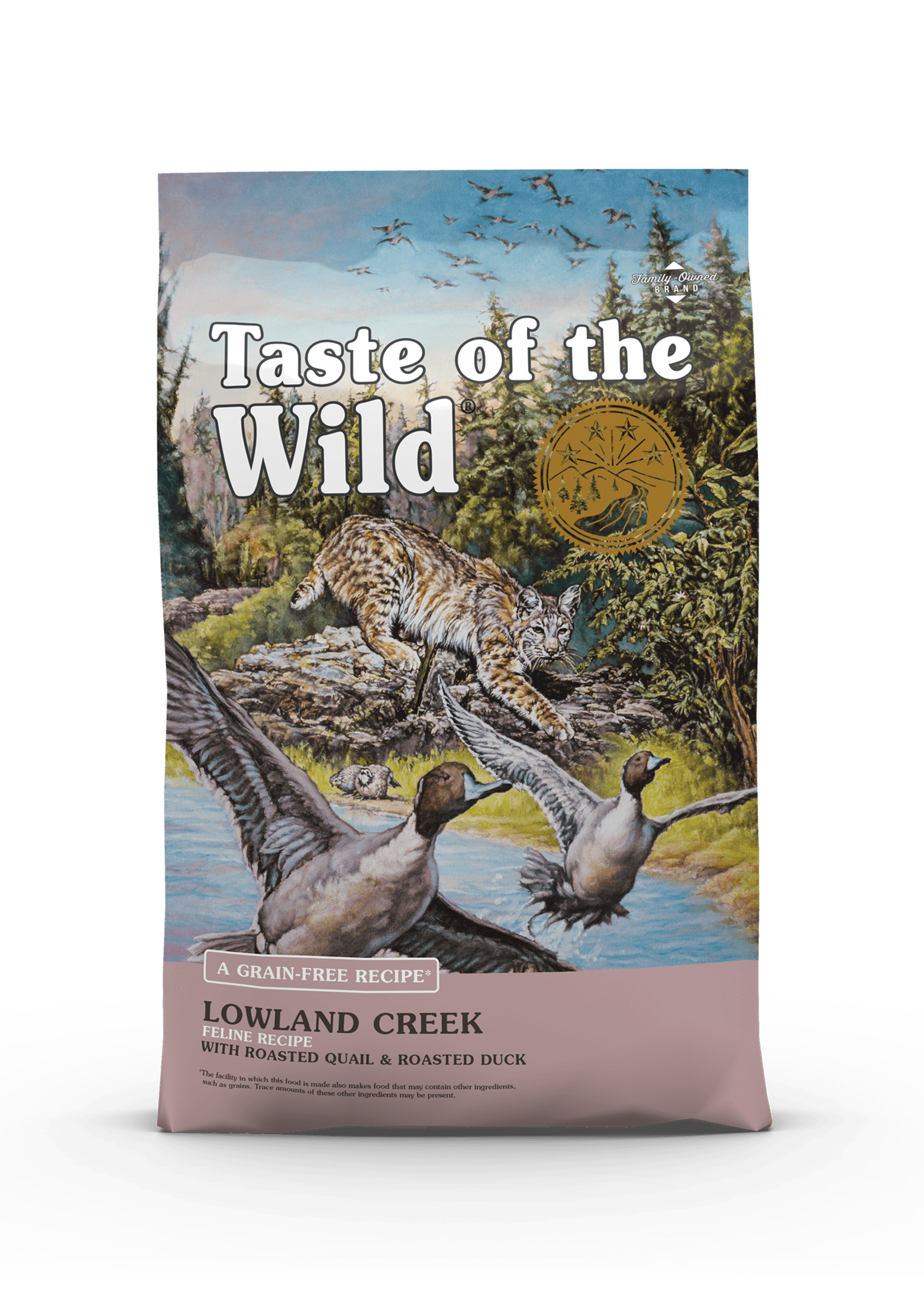 Taste of the Wild® TASTE OF THE WILD LOWLAND CREEK w/ROASTED QUAIL & ROASTED DUCK 5lbs