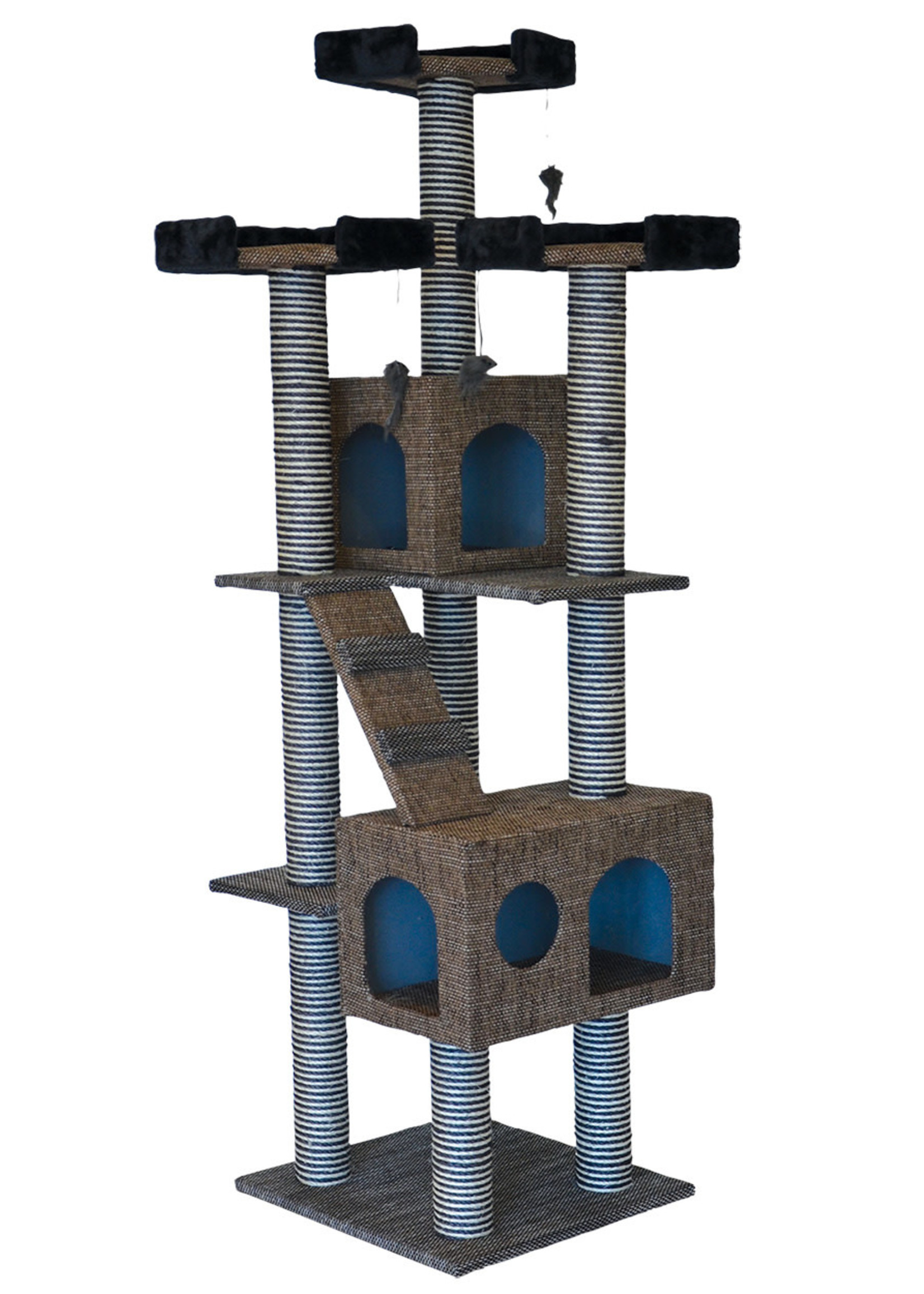 Animal Treasures Animal Treasures Cat Tree  - Tower 72"