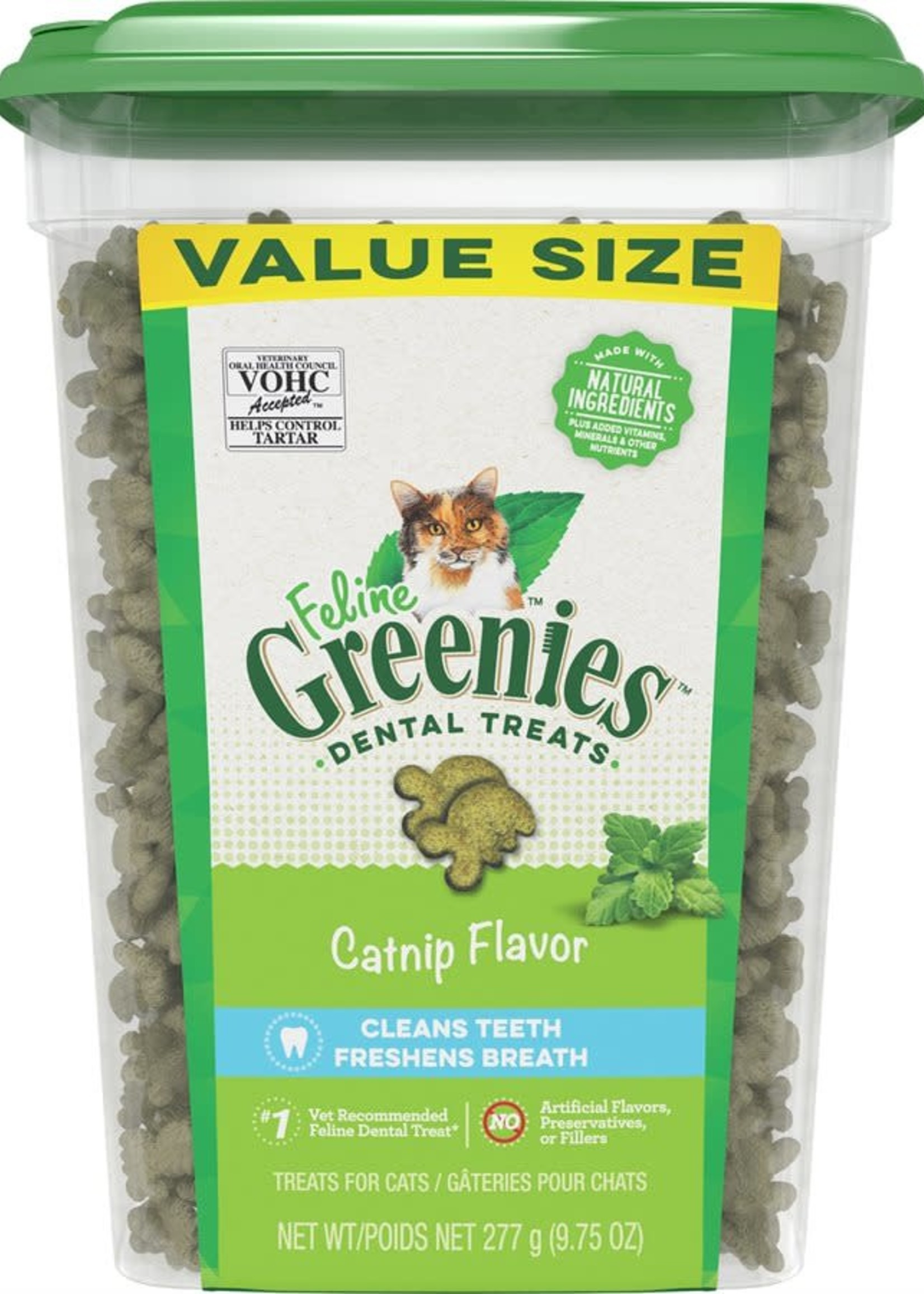 Greenies® Greenies Catnip Flavor Dental Treat Tub 9.75oz
