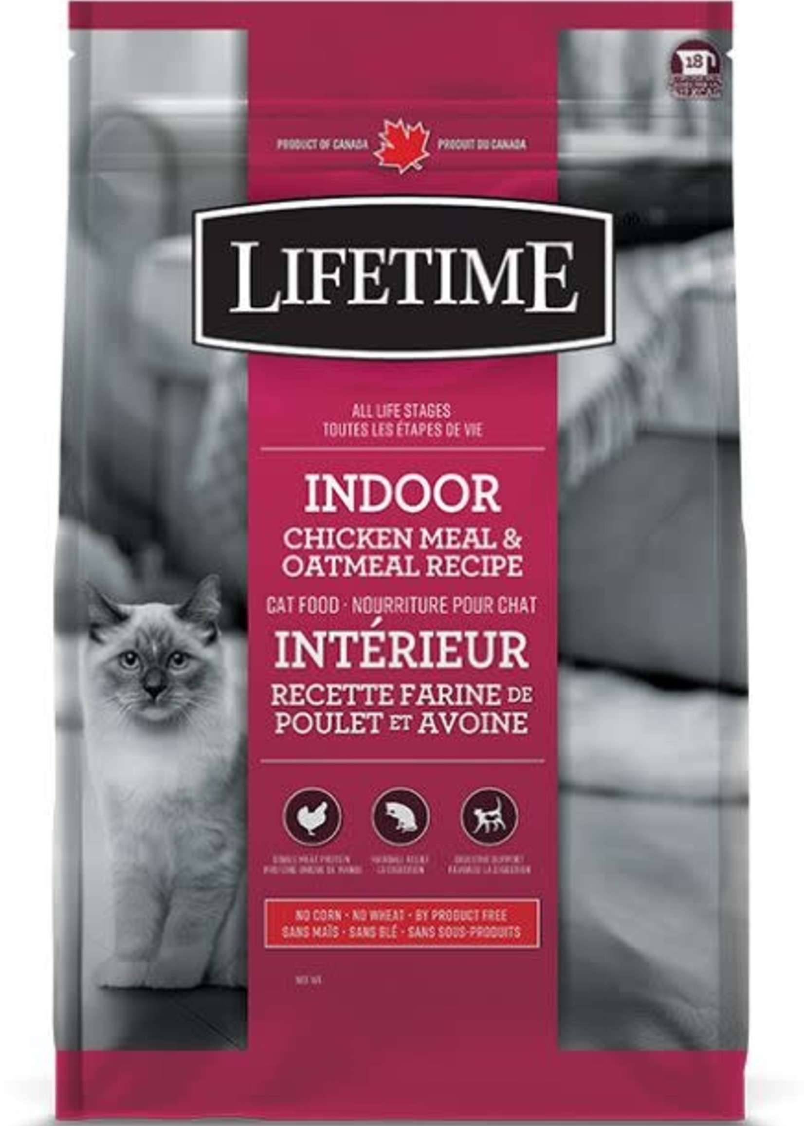 LifeTime® LifeTime Indoor Chicken Meal & Oatmeal Recipe 5lbs