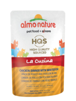 Almo Nature© HQS La Cucina Chicken Dinner with Whitefish in Gravy 55g