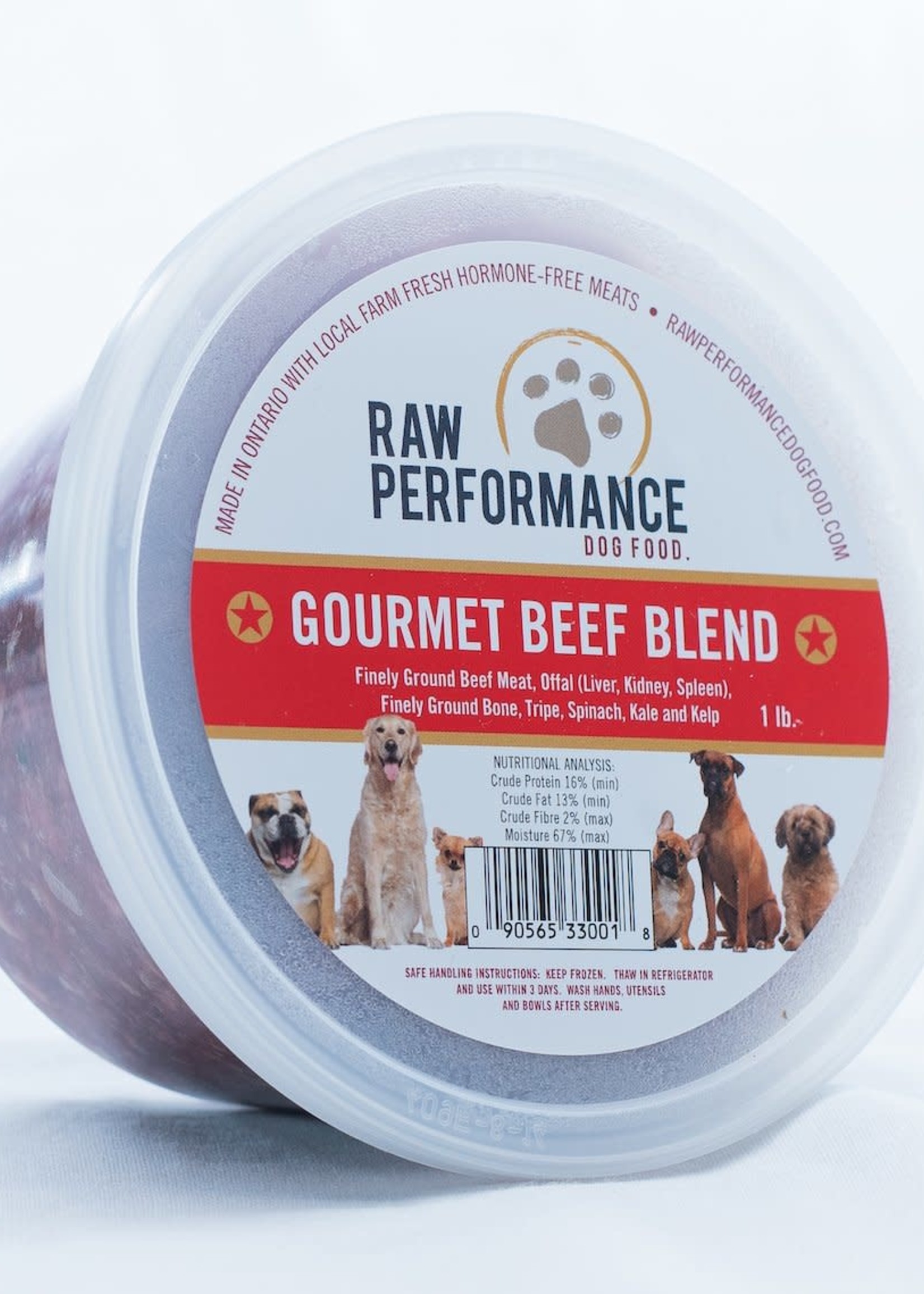 Raw Performance Raw Performance Gourmet Beef Blend 1lb
