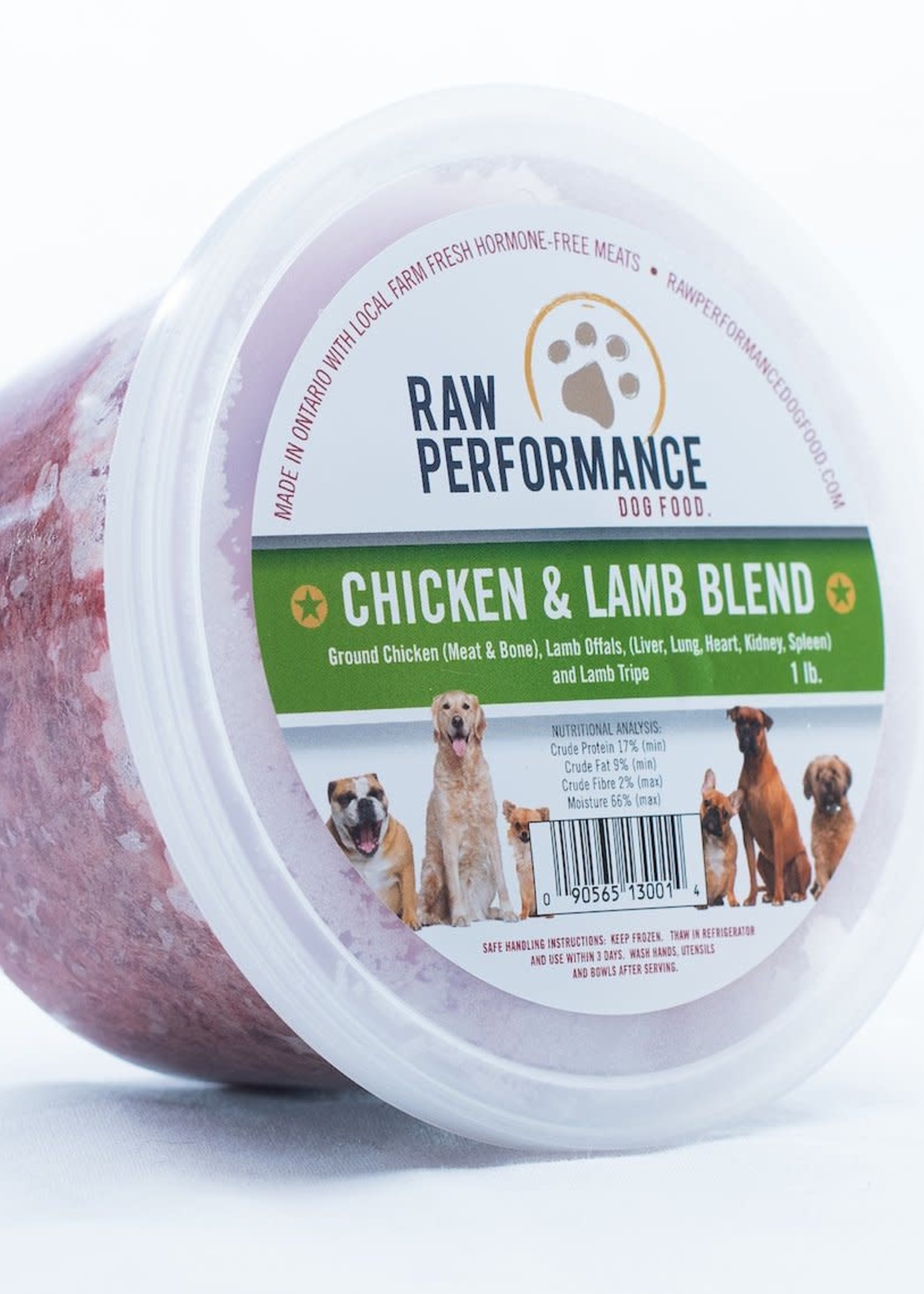 Raw Performance Raw Performance Chicken & Lamb Blend 1lb