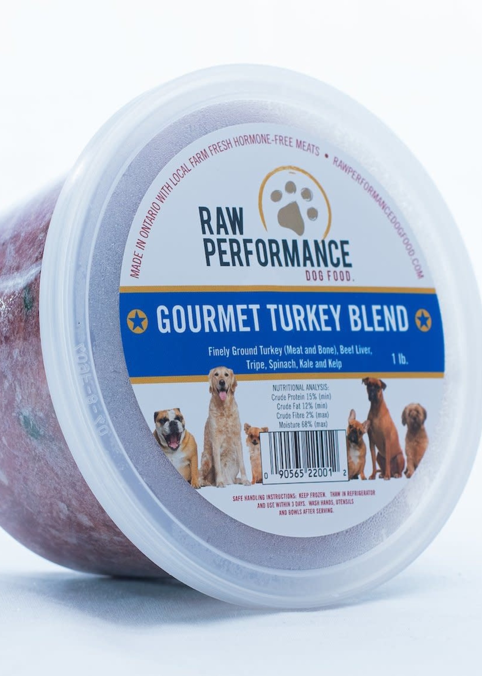 Raw Performance Raw Performance Gourmet Turkey Blend 1lb