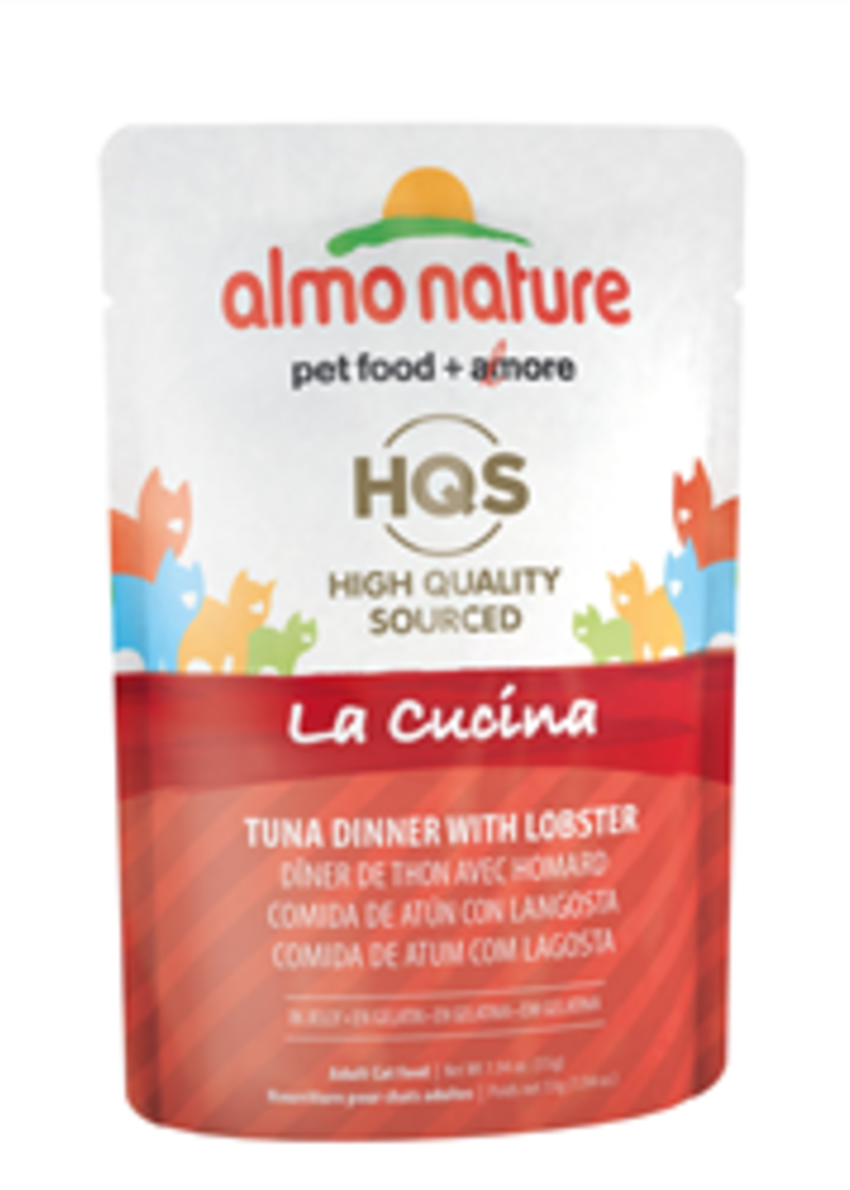 Almo Nature© Almo Nature HQS La Cucina Tuna Dinner with Lobster in Jelly 55g