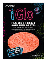 Marina® i Glo Fluorescent Gravel Orange 1lb