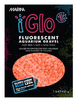 Marina® iGlo Fluorescent Gravel Orange 1lb