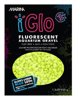 Marina® iGlo Fluorescent Gravel Yellow 1lb