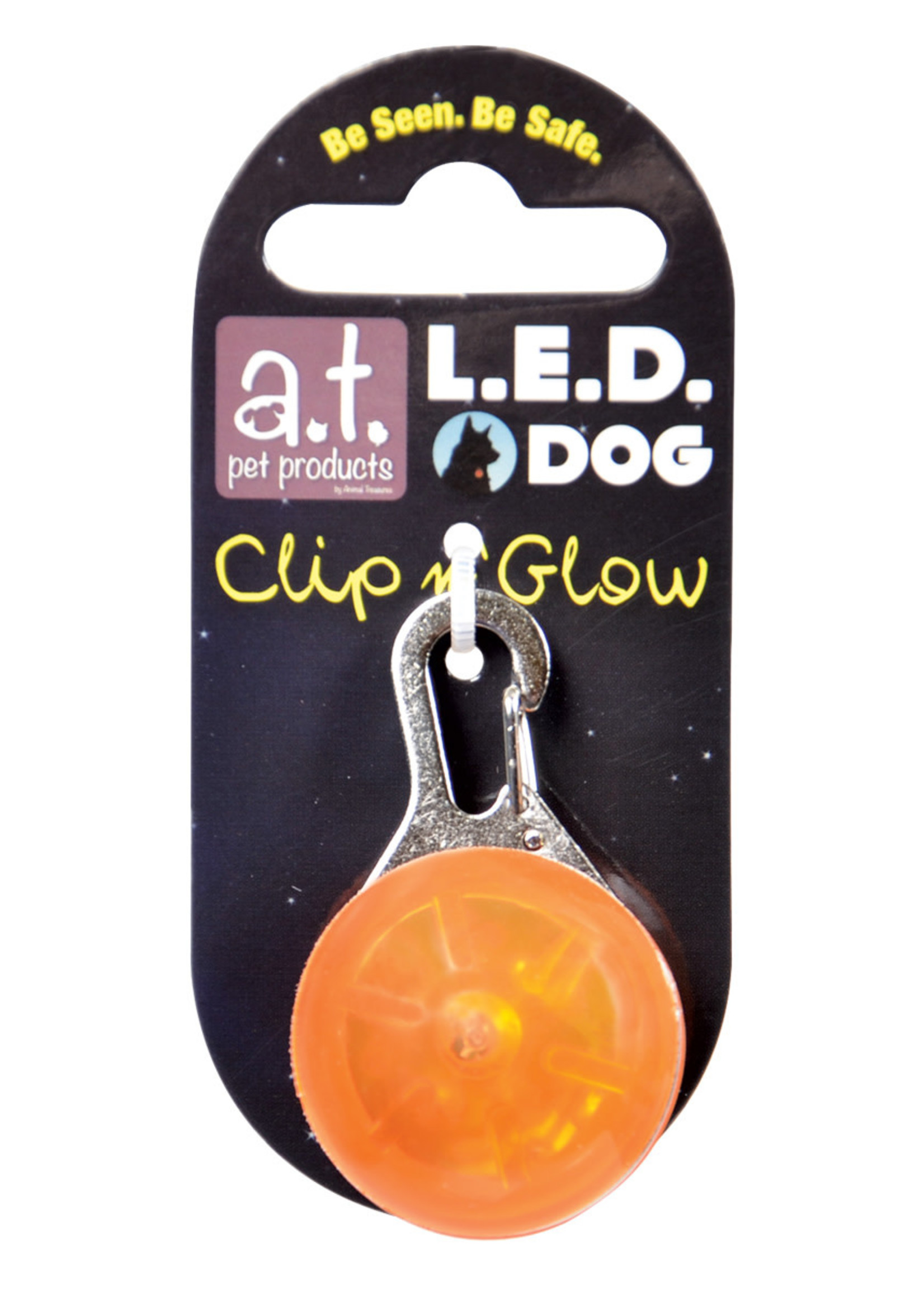 Animal Treasures Animal Treasures LED Clip n' Glow Tag