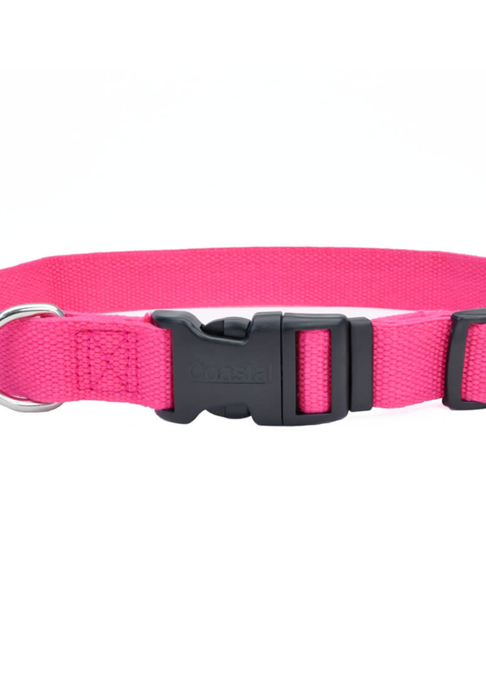 Coastal® New Earth Soy Adjustable Collar Lrg Fuchsia