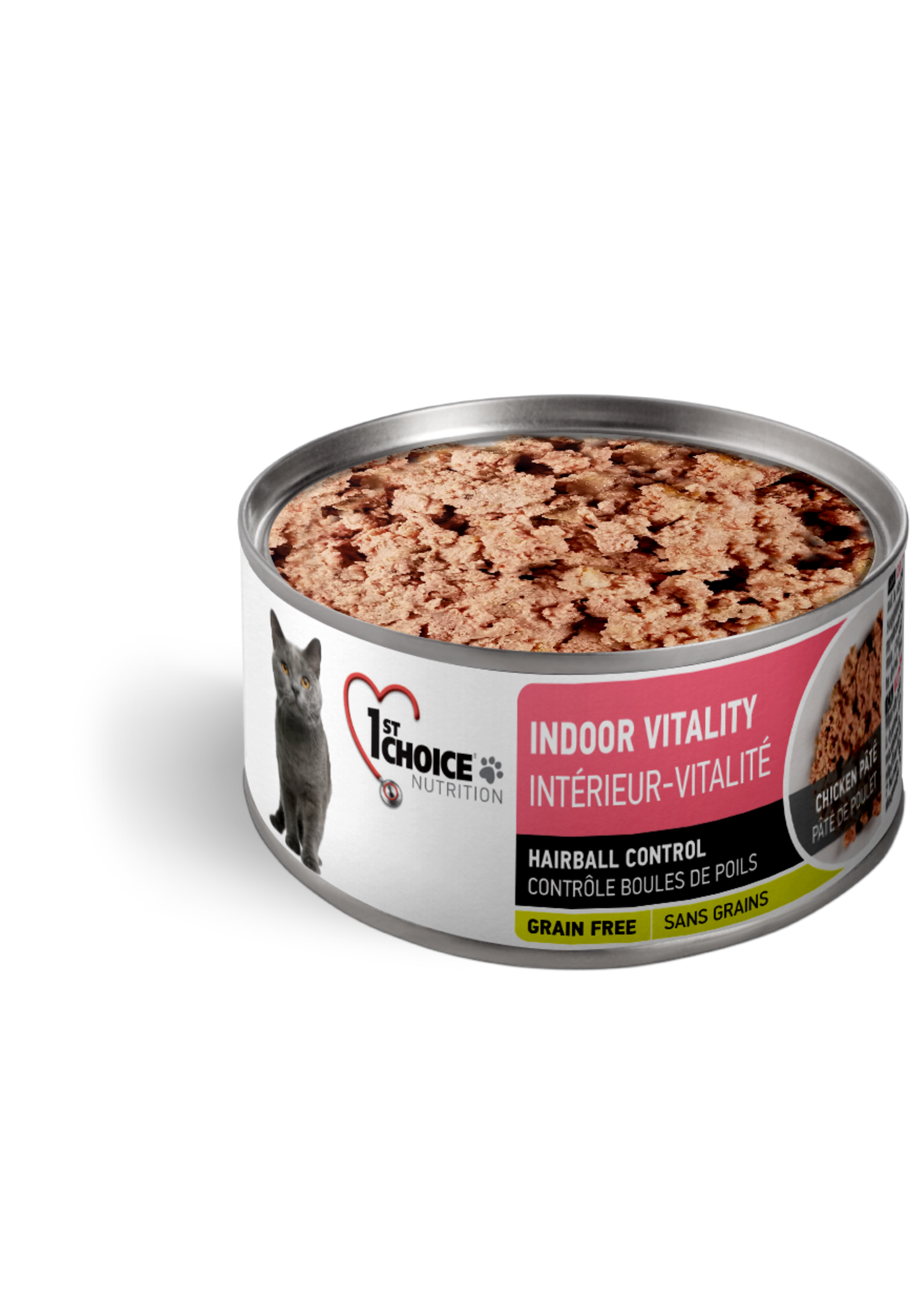 1st Choice® 1st Choice Indoor Vitality GF Chicken Pâté 5.5oz