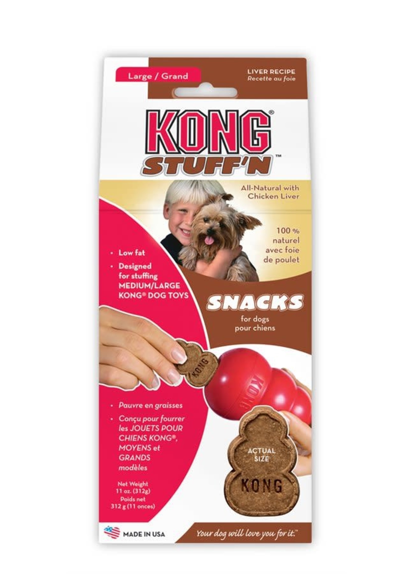 Kong® Kong® Stuff'N Liver Snacks Large