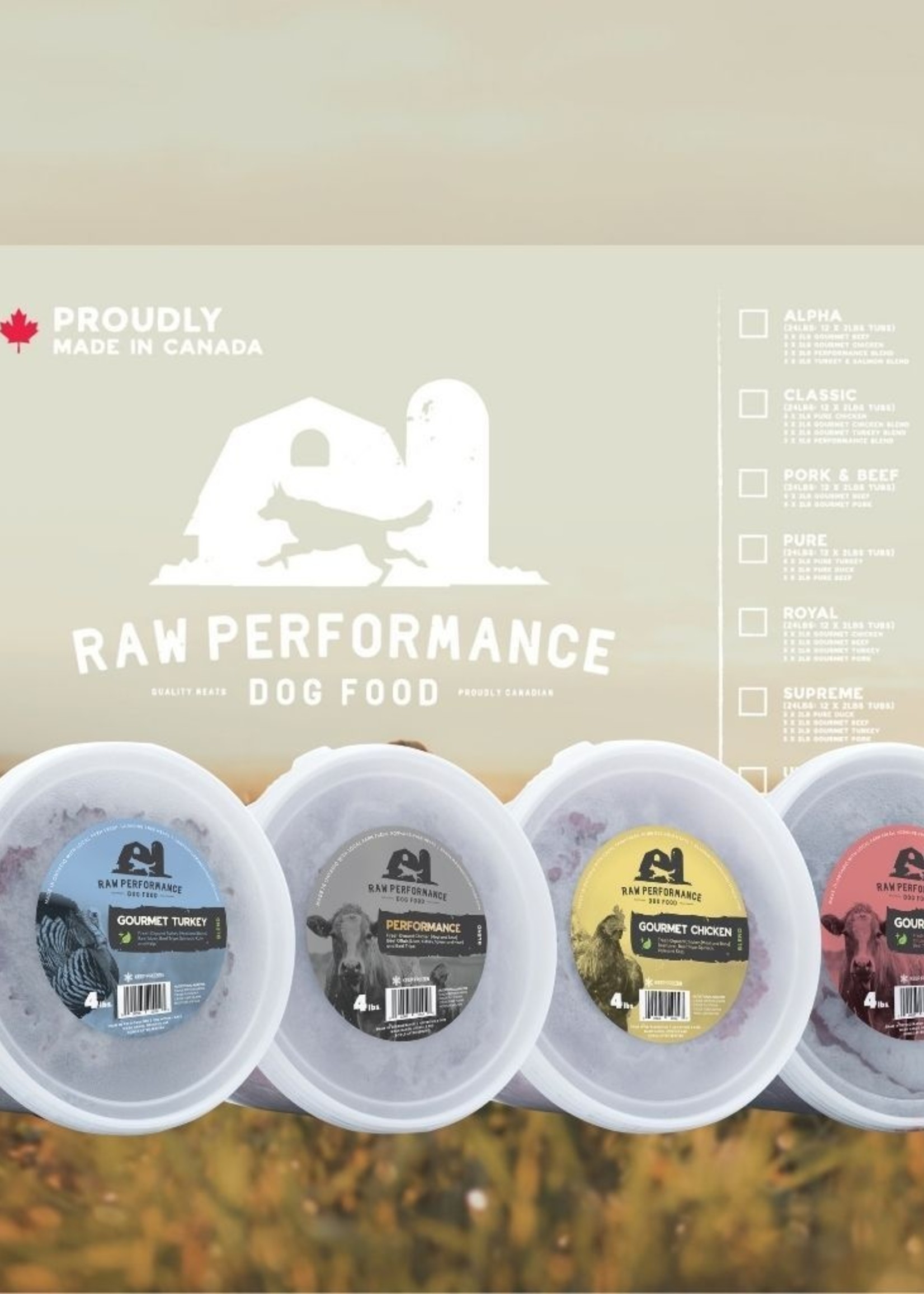 Raw Performance Raw Performance Case: The Beef Wolf Pack 48lbs