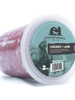 Raw Performance Chicken & Lamb Blend 2lbs