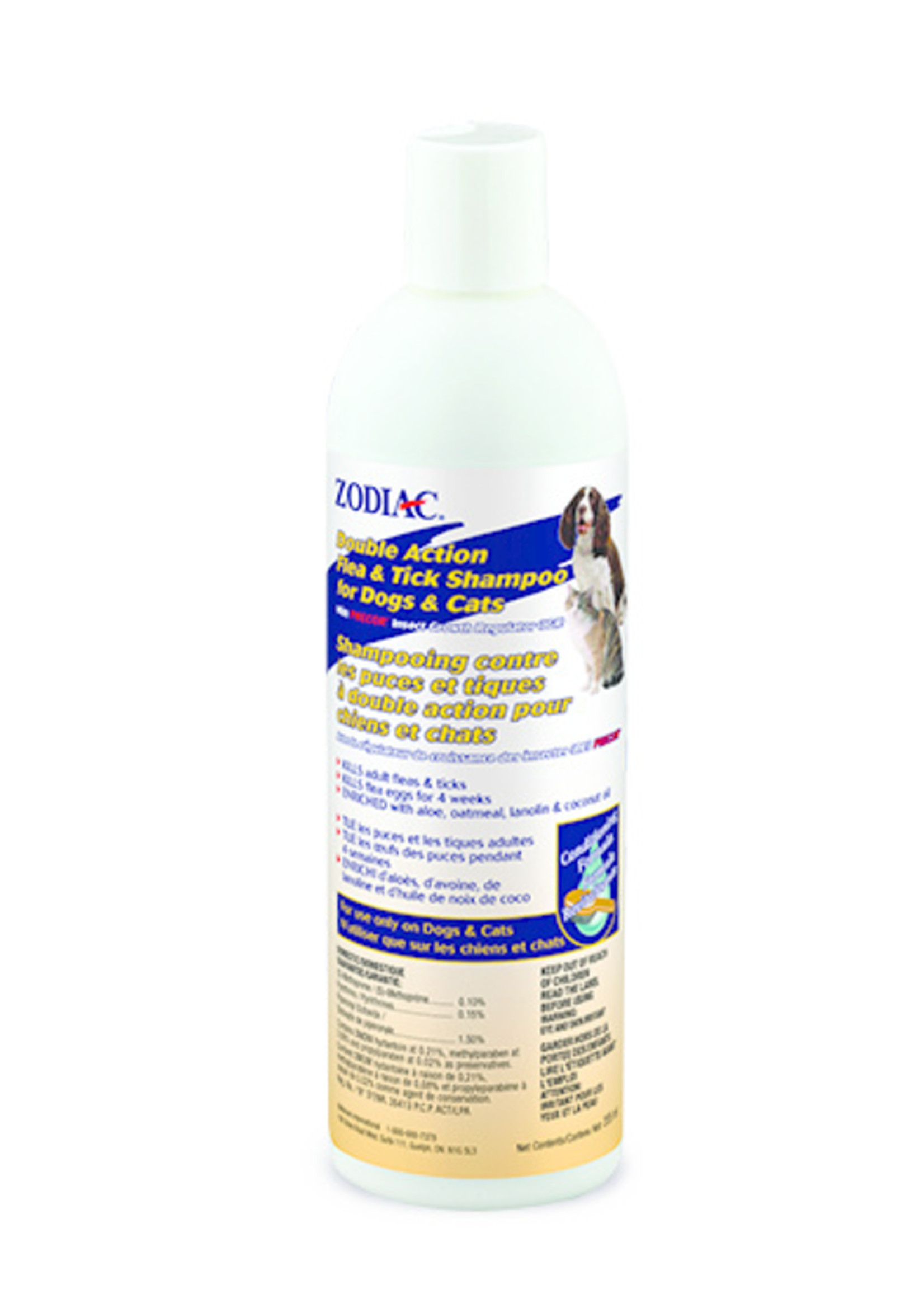 Zodiac® Zodiac® Double Action Flea & Tick Shampoo for Dogs & Cats 355mL