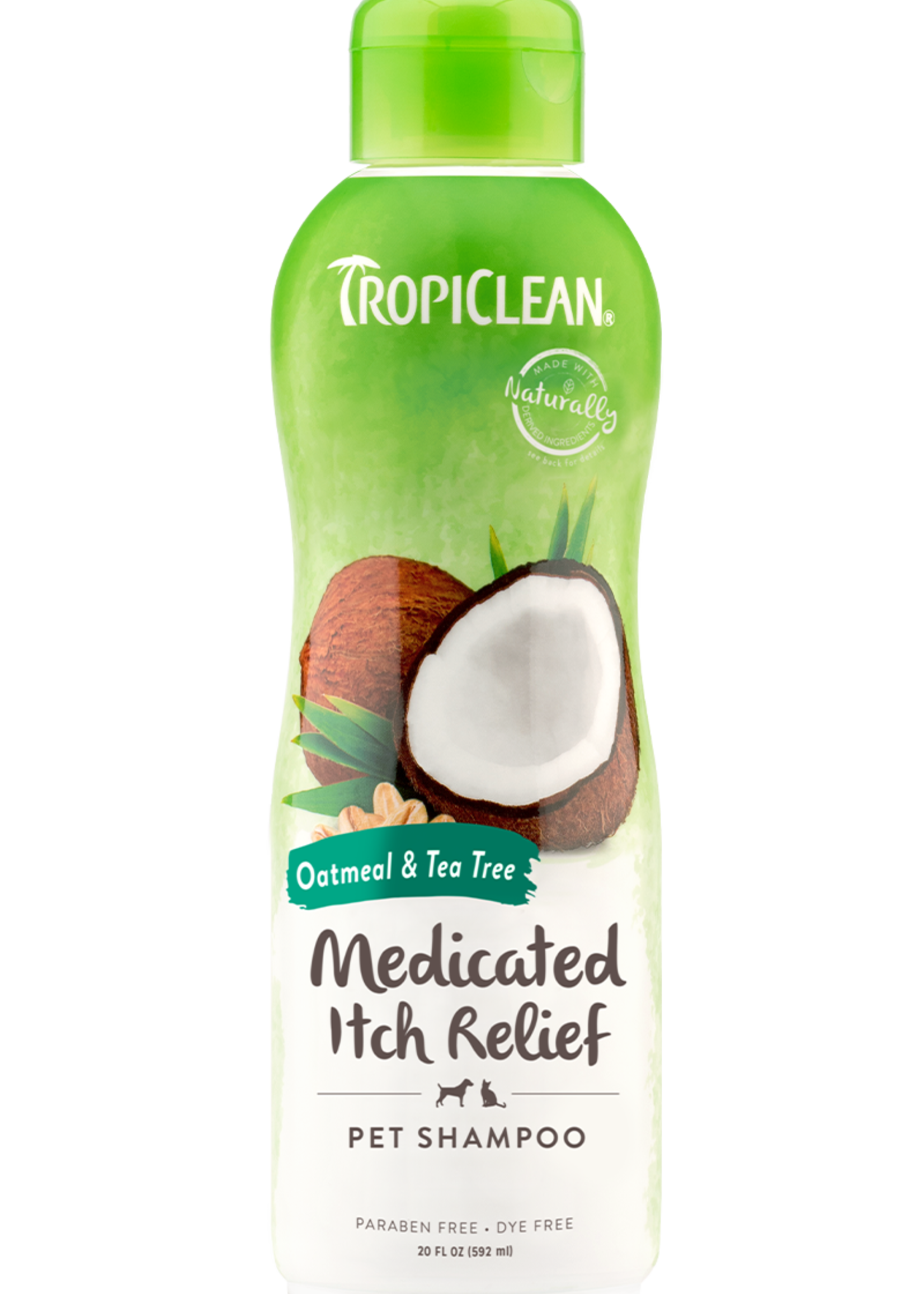TropiClean® TropiClean Oatmeal & Tea Tree Medicated Itch Relief Shampoo 20oz