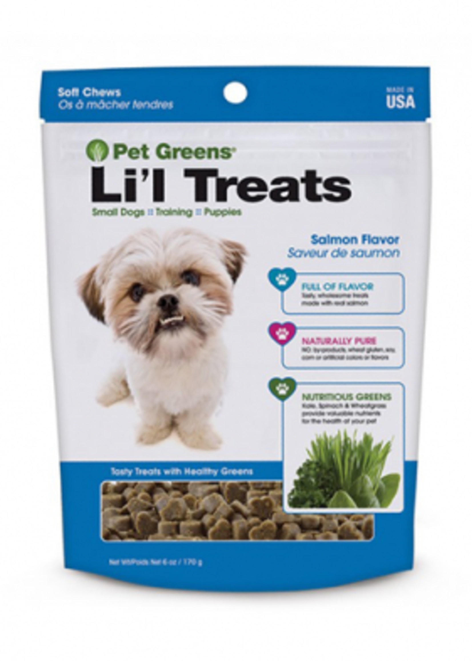 Pet Greens® Pet Greens Li'l Treats Salmon 6oz