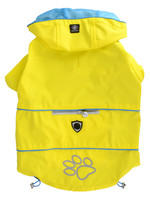 Protect Me - Alert Series Silver Paw™ Raincoat Small