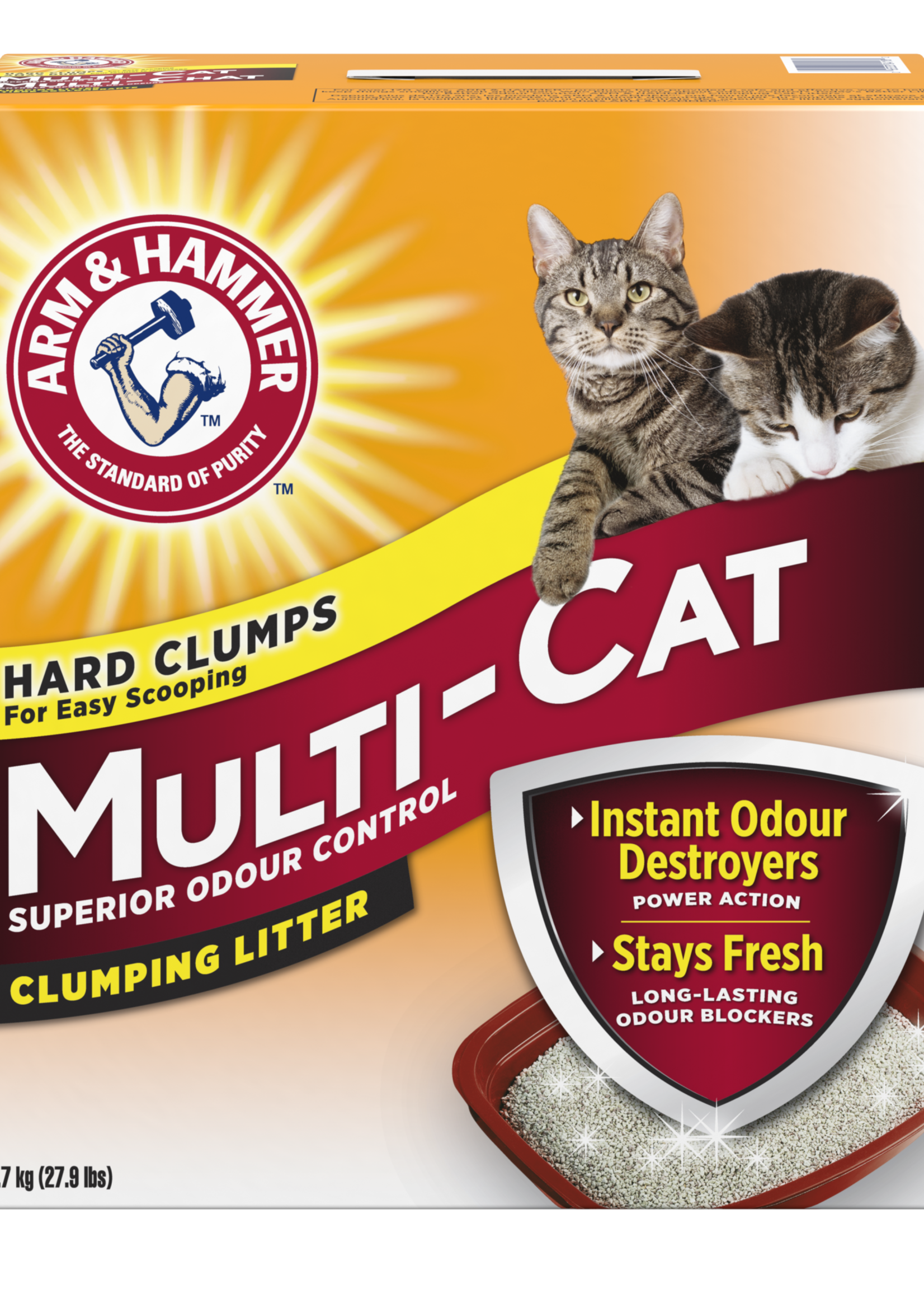 Arm & Hammer™ Arm & Hammer Multi-Cat Strength Clumping Litter 28lbs